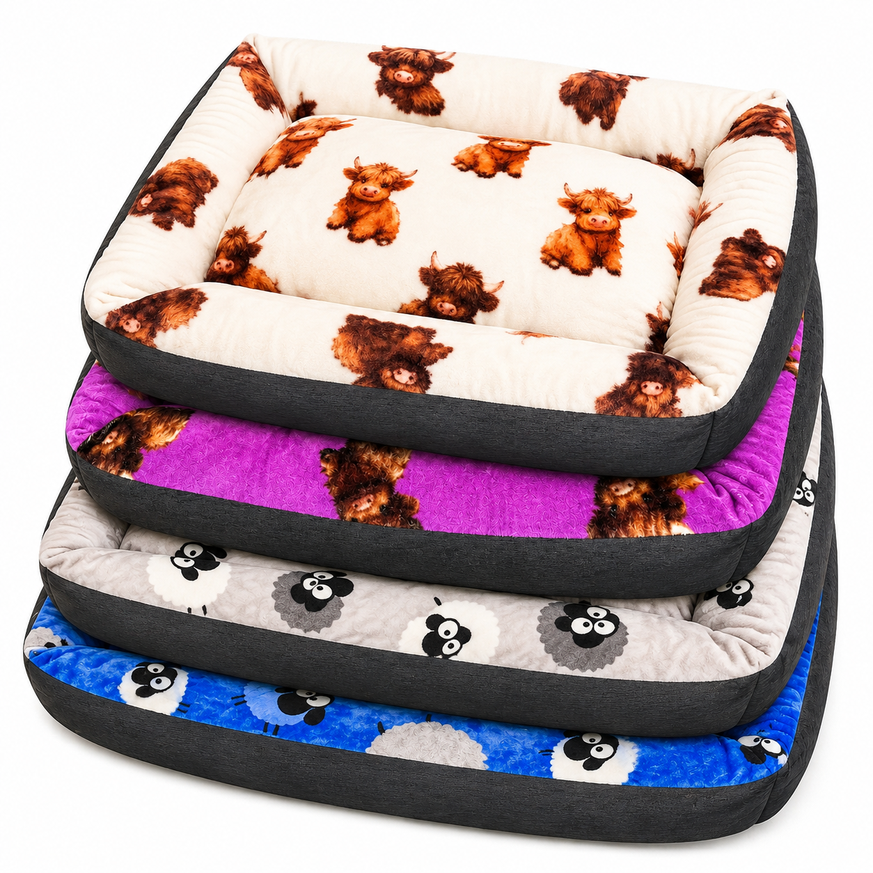Rectangle Beds - Cuddle Soft - Super Soft - 2 Sizes - Image 6