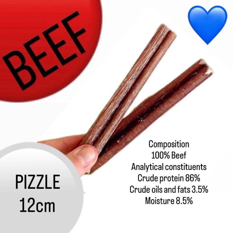 beef pizzle 12cm