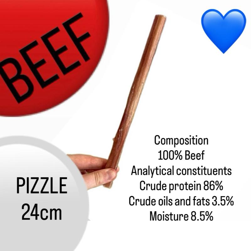 beef pizzle 24cm