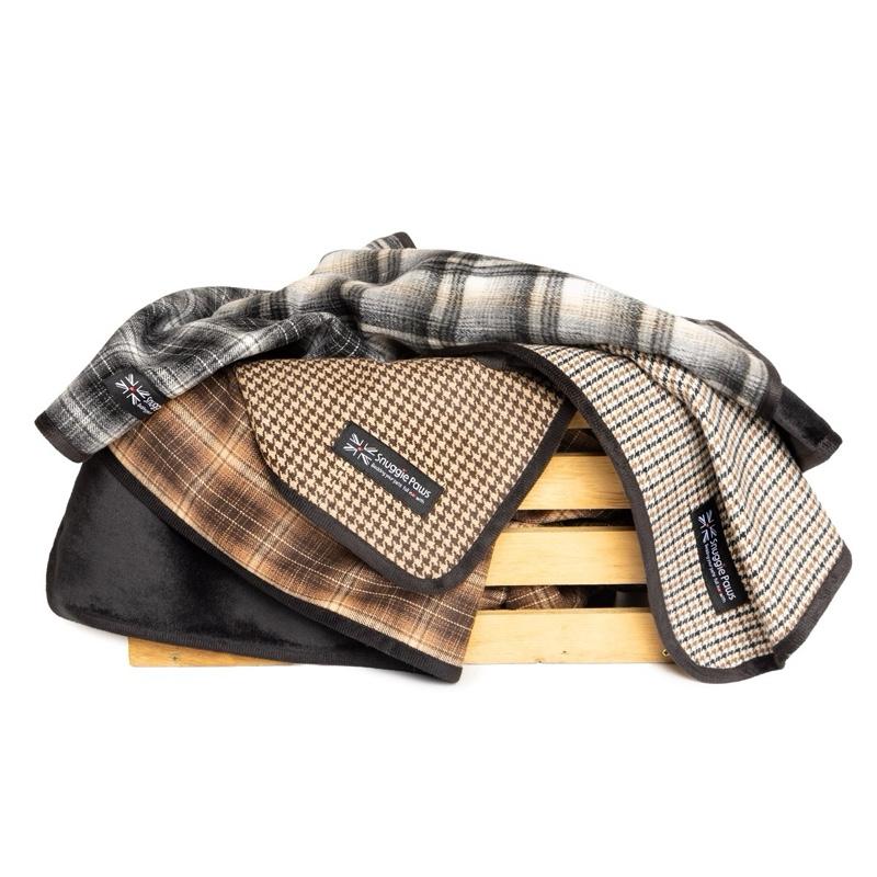 Tweed Blankets - 2 Sizes - 6 Designs
