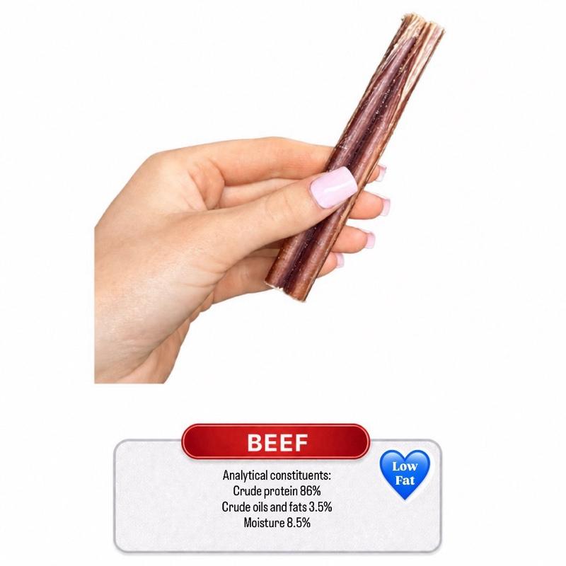 Beef Bully Stick Pizzle 12cm