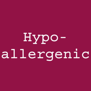 Hypoallergenic
