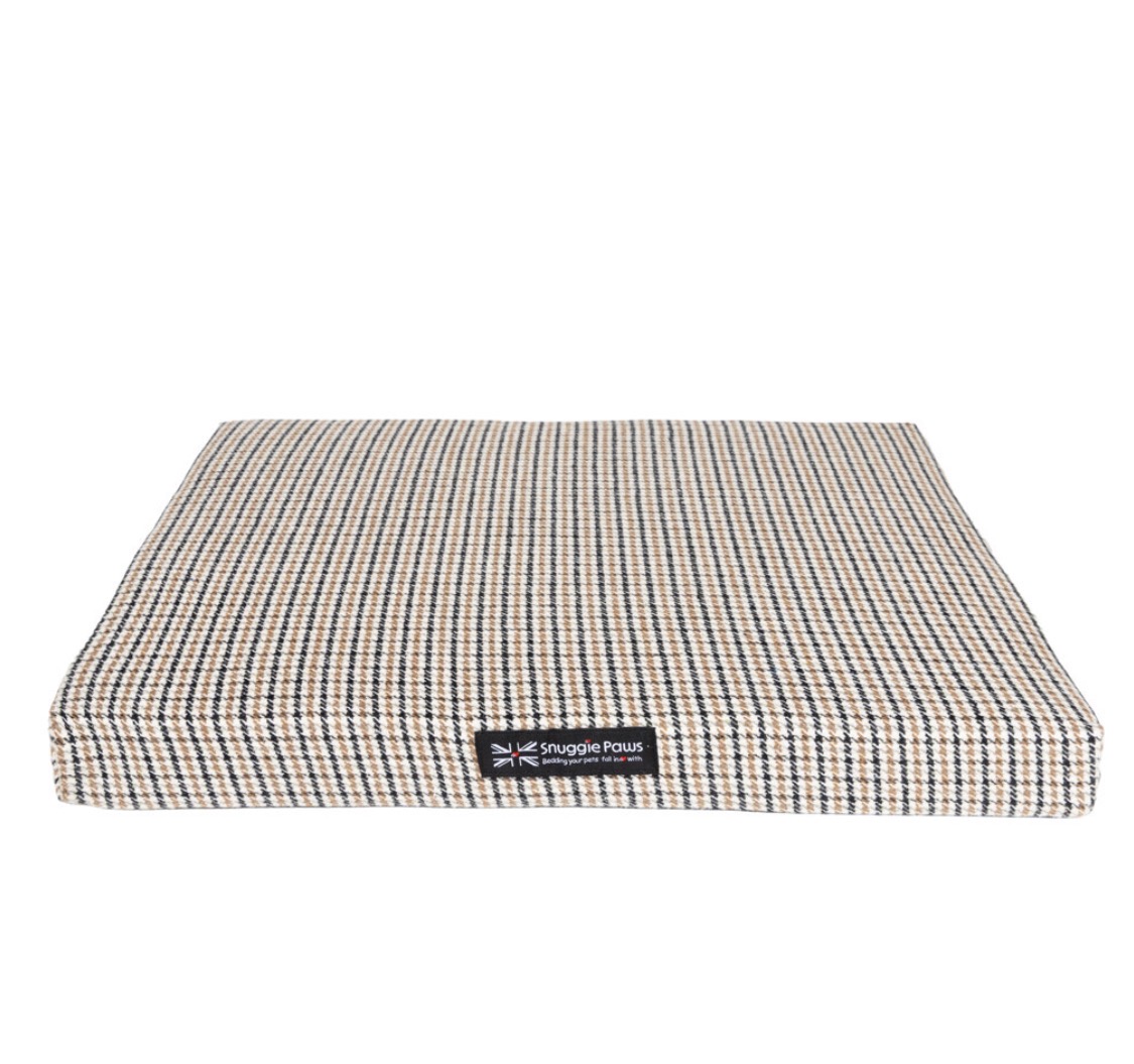 Tweed Crate Mat 3 Colour Houndstooth