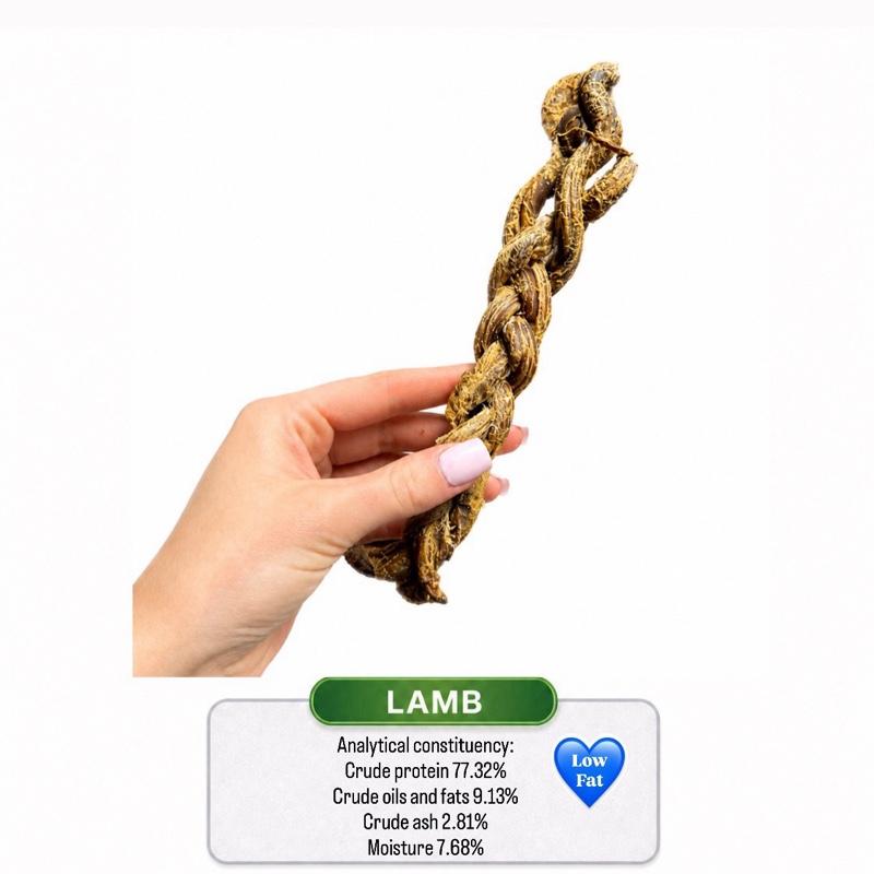 Lamb Pizzle Braided