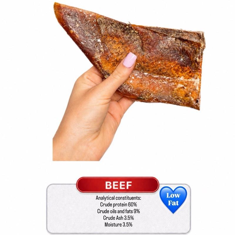 Beef Moon Bone (Cartilage) - Low Fat - Long Lasting Chew
